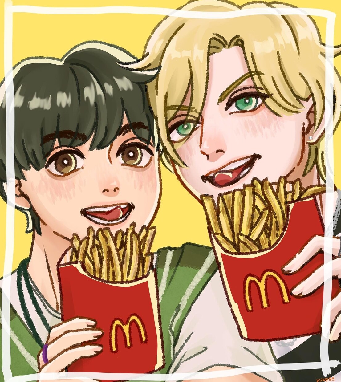 男女問わず可愛いイラスト描きます 納品したイラストは公開致しません イメージ1