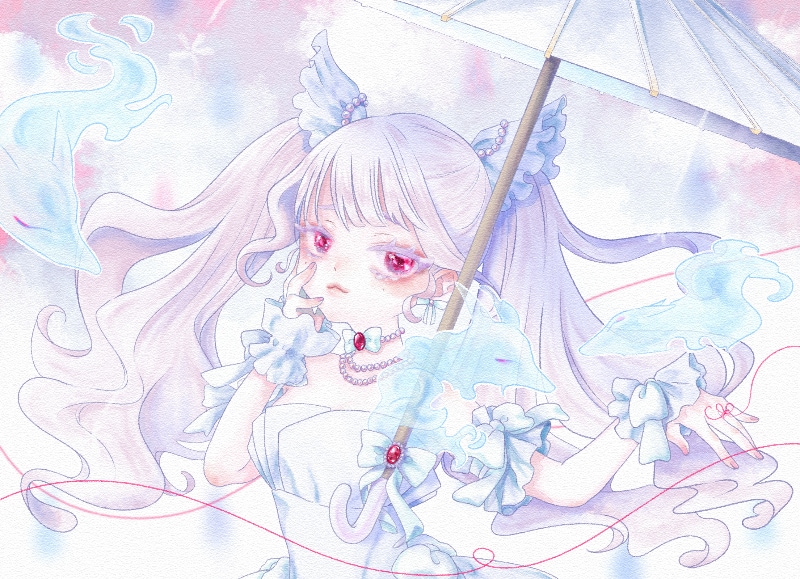 かわいい・水彩風イラストお描きします 表紙、観賞用、動画、立ち絵などイラストをお描きします！ イメージ2