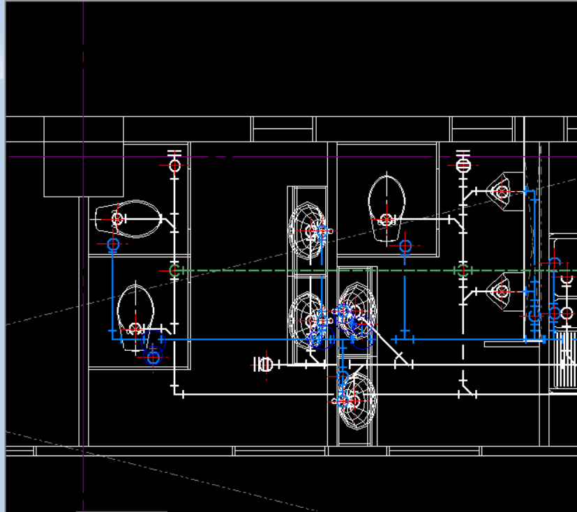 建築図に手書きしていただいた設備図をデータ化します T-fasで見やすい設備図面を作成します！ イメージ3
