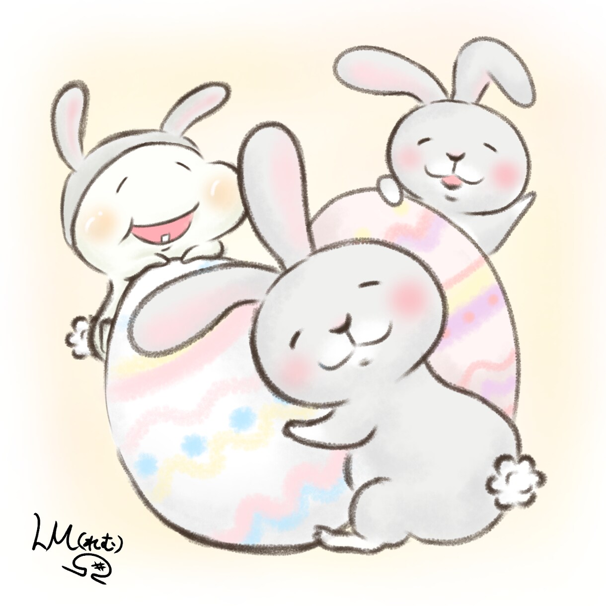 ふんわり可愛く☆笑顔溢れる一枚を描き上げます 幅広いバリエーションで、実在の人物やペット、創作まで何でも！ イメージ9