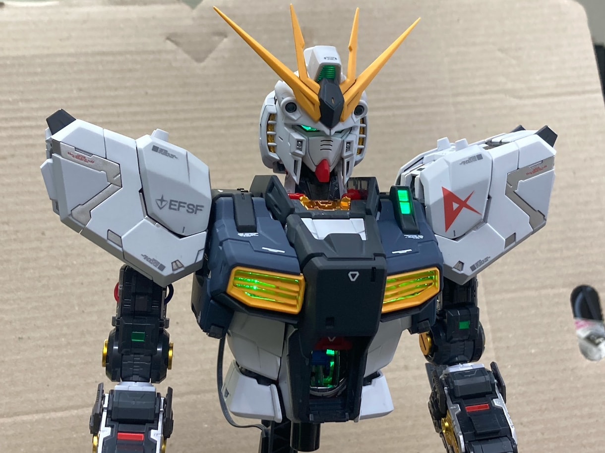 PGU νガンダムの製作します 作るの無理！と思っている方　塗装を含めカスタムオーダー可 イメージ2
