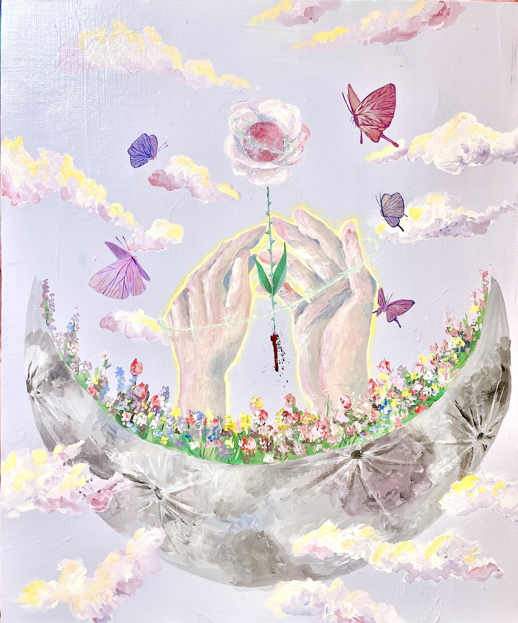 ちいさな絵画を描きます 宇宙や海などをモチーフにした、小さめの絵画を描きます。 イメージ8