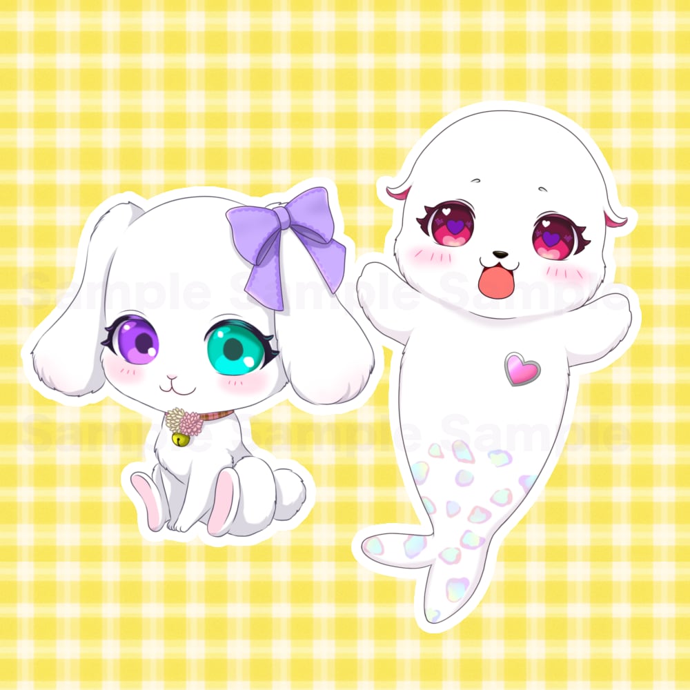 動物キャラはマルっとお任せ♡可愛いイラスト描きます 商用OK♡配信、アバター、アイコン、プレゼント、SNS運用に イメージ10