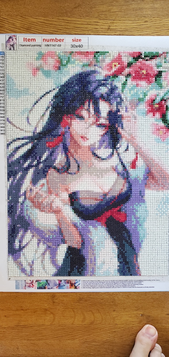 大事なダイヤモンドアートを制作代行します 忙しくてできない方コツコツするのが苦手な方おかませください! イメージ2