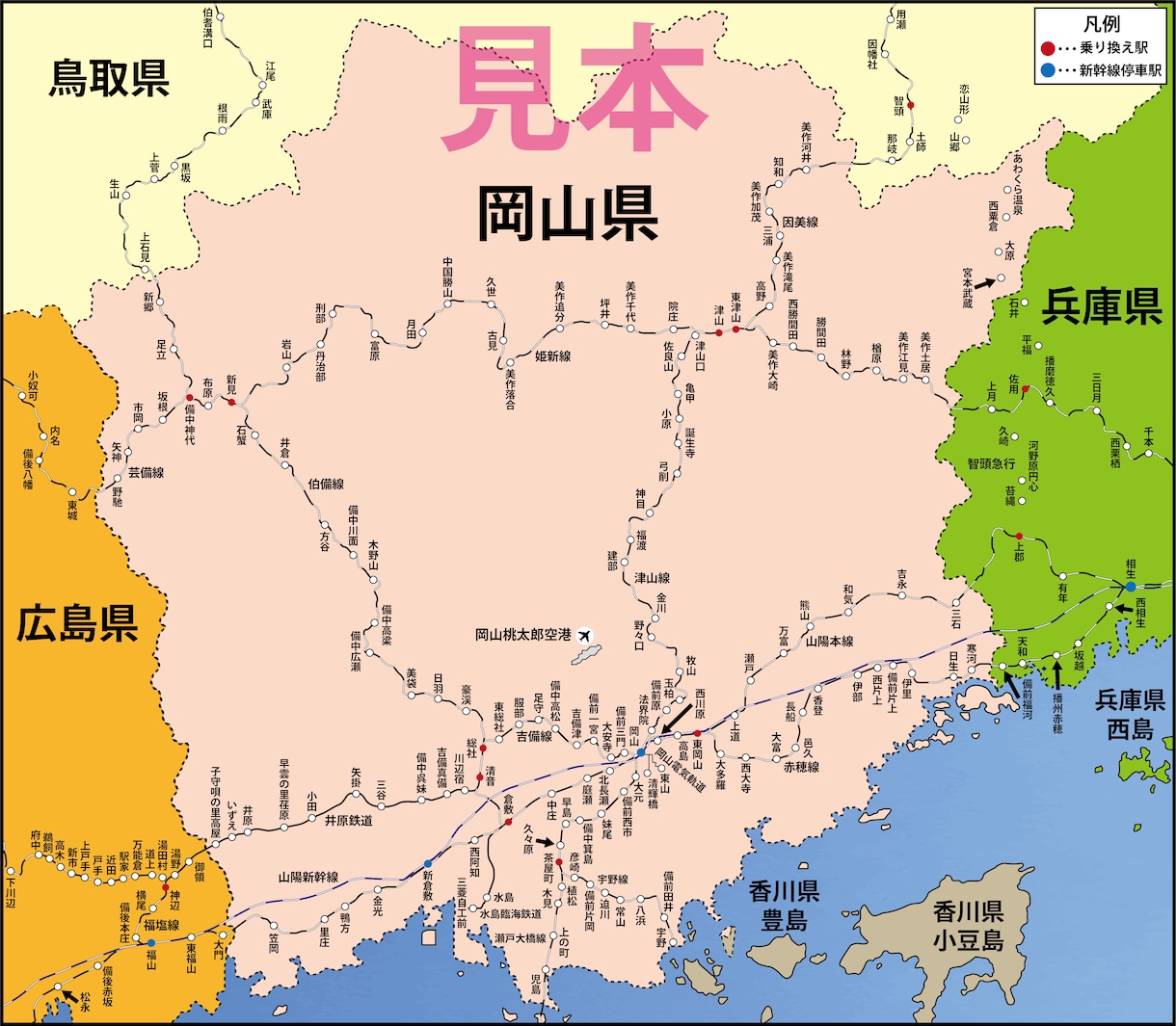 わかりやすい地図・案内図を作成します -- イラストレーターで印刷物やホームページに使える画像 イメージ1