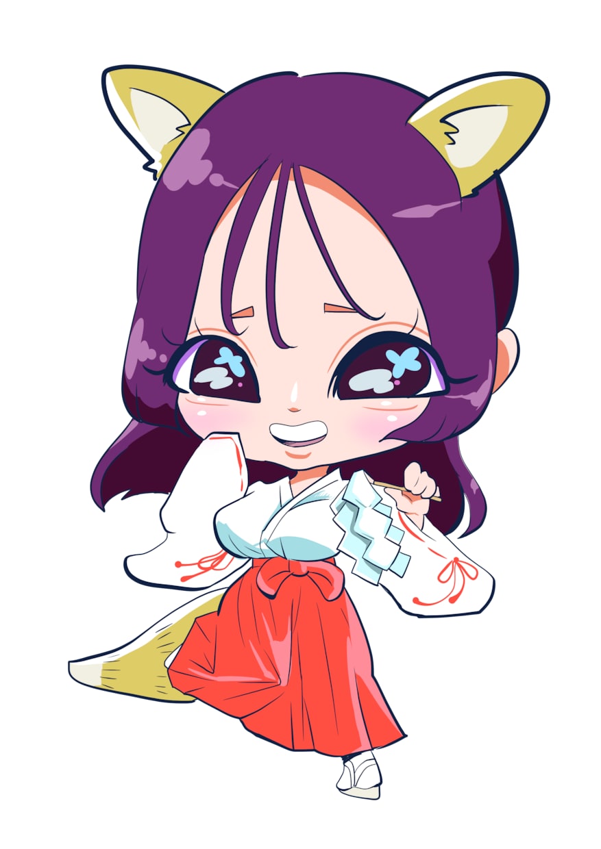 アイコンに！個性が光るミニキャラ制作します 親しみやすく個性が光るイラストでSNSやブログの魅力をアップ イメージ5