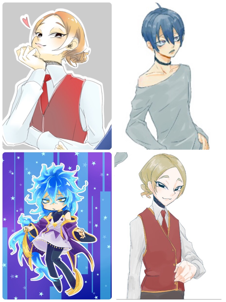 オリジナルキャラ風似顔絵可愛く描きます あなただけのかわいさを見つけて可愛く変身！男性も可能✨ イメージ4