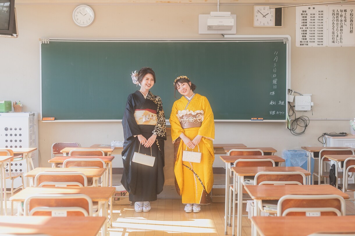成人式前撮り/自然な光でナチュラルに撮影致します ロケーション撮影お任せください。 イメージ3