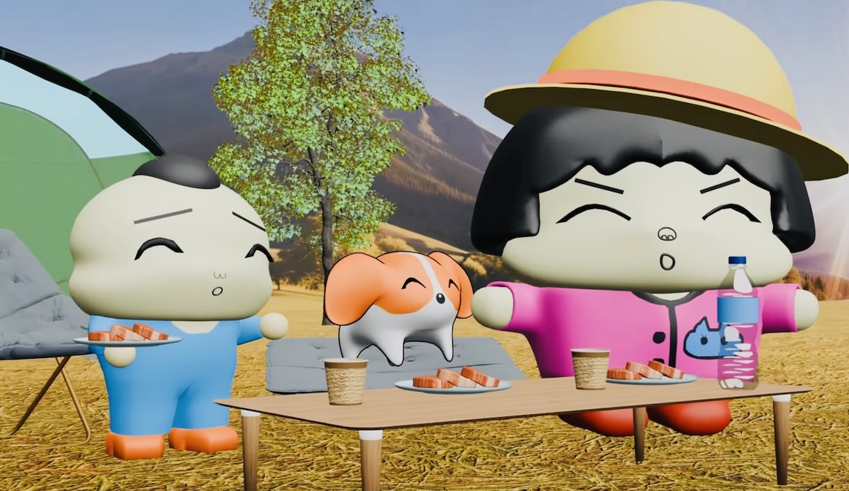 アニメ品質の3Dモデルイラストをお届けします 写真1枚からOK！ペット、人物、かわいく3Dイラストに イメージ2