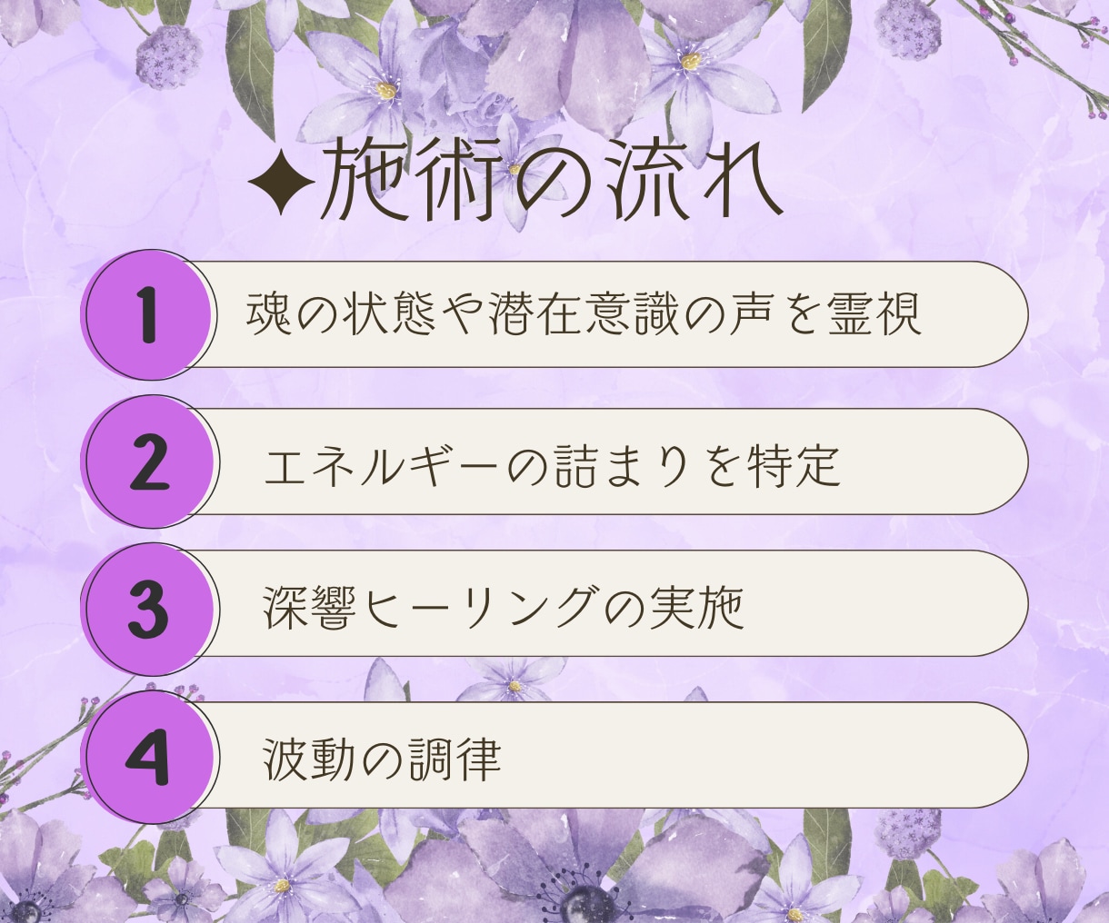 深響ヒーリング｜霊視と光で波動と運気を整えます 心身を癒し不安浄化で理想を最速で引き寄せる遠隔ヒーリング イメージ3