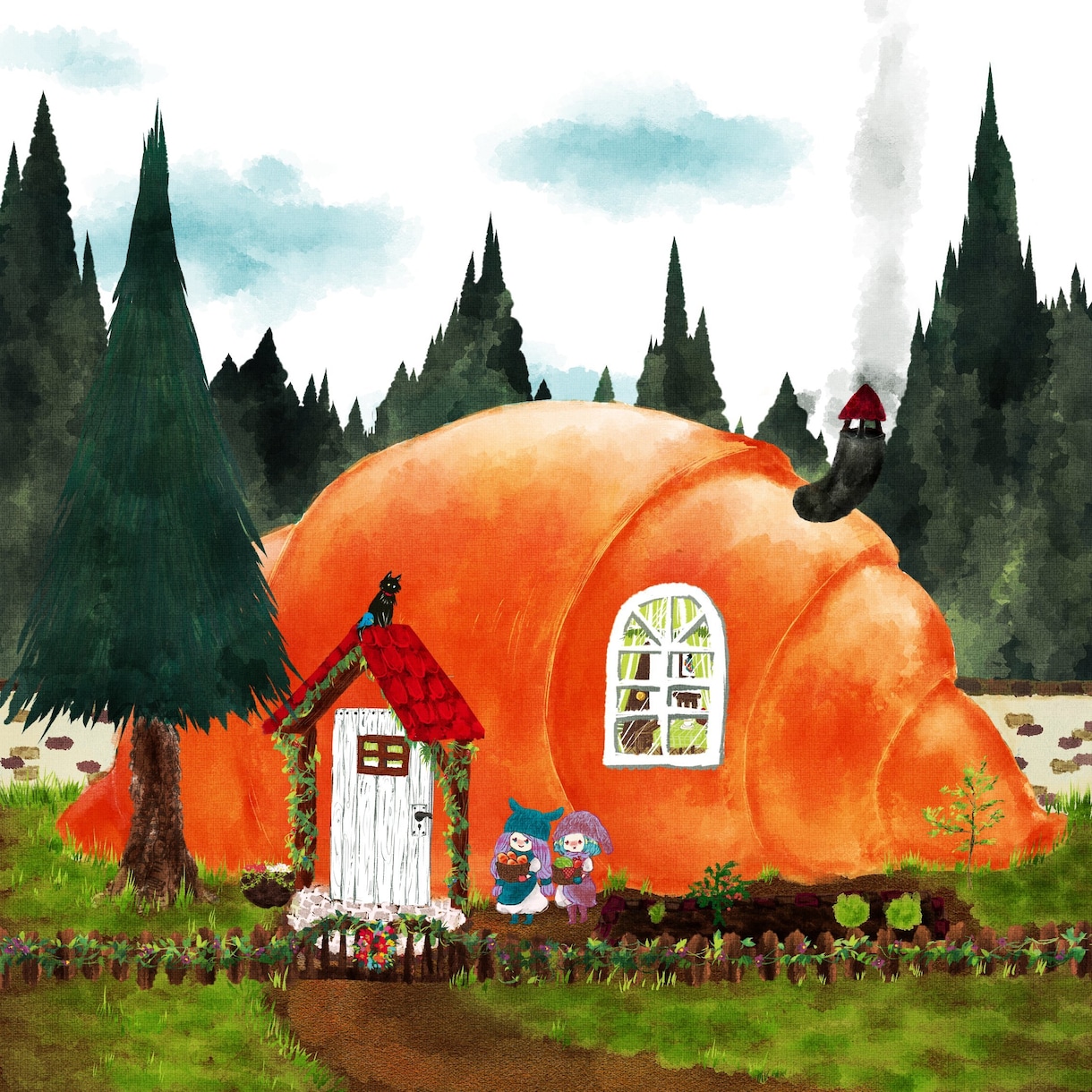 かわいくやさしい気持ちになれるイラスト描きます 見ると思わず笑顔になれるようなやさしいイラストをお届けします イメージ3