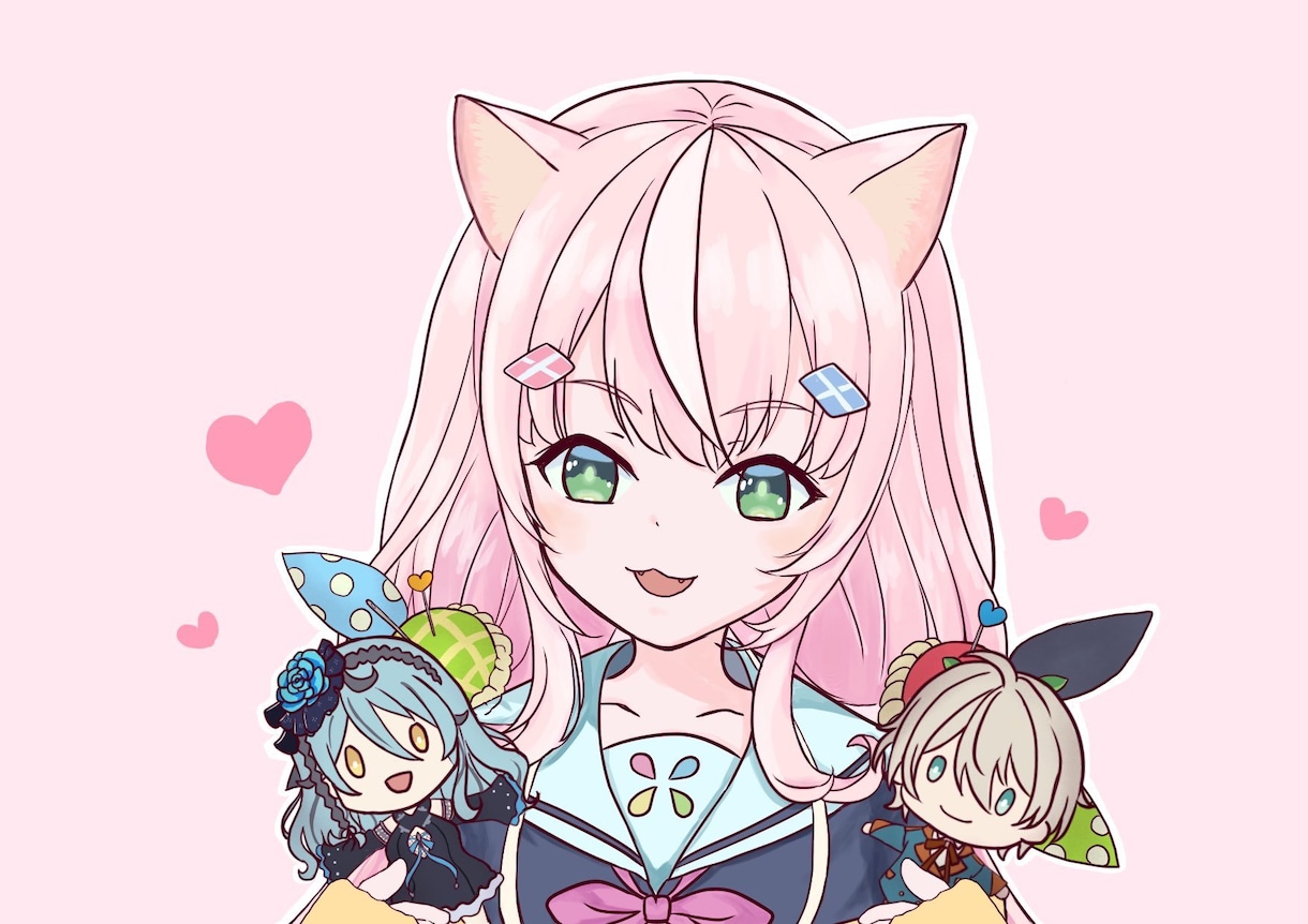 実績14日◆ゆるい絵柄&やさしい色合いで製作します 記念絵・サムネ・アイコン等お気軽にご相談ください！ イメージ3
