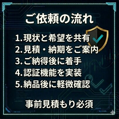 EAに口座認証・ライセンス機能を実装します 再配布対策や販売管理に。使いやすい認証機能を実装します イメージ6