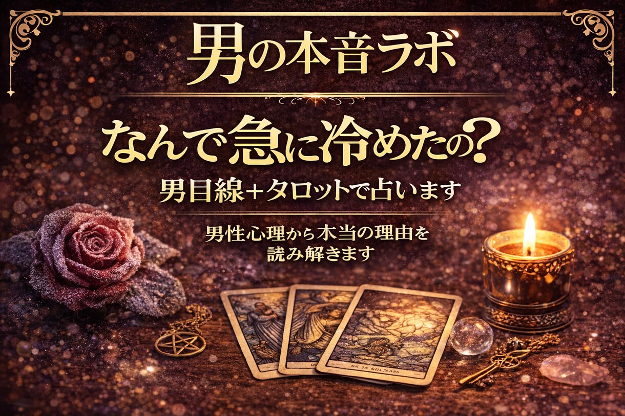 急に冷めた彼の本音を占います 男性が気持ちを変える本当の理由を読み解きます イメージ2