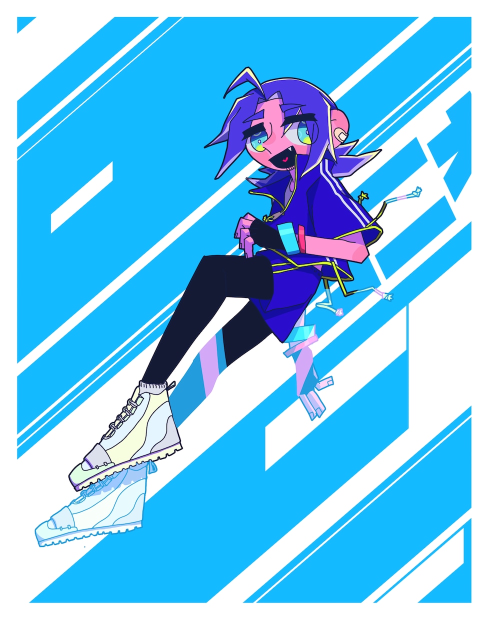 個性的なイラスト描きます ポップなデフォルメのイラストです！ イメージ8
