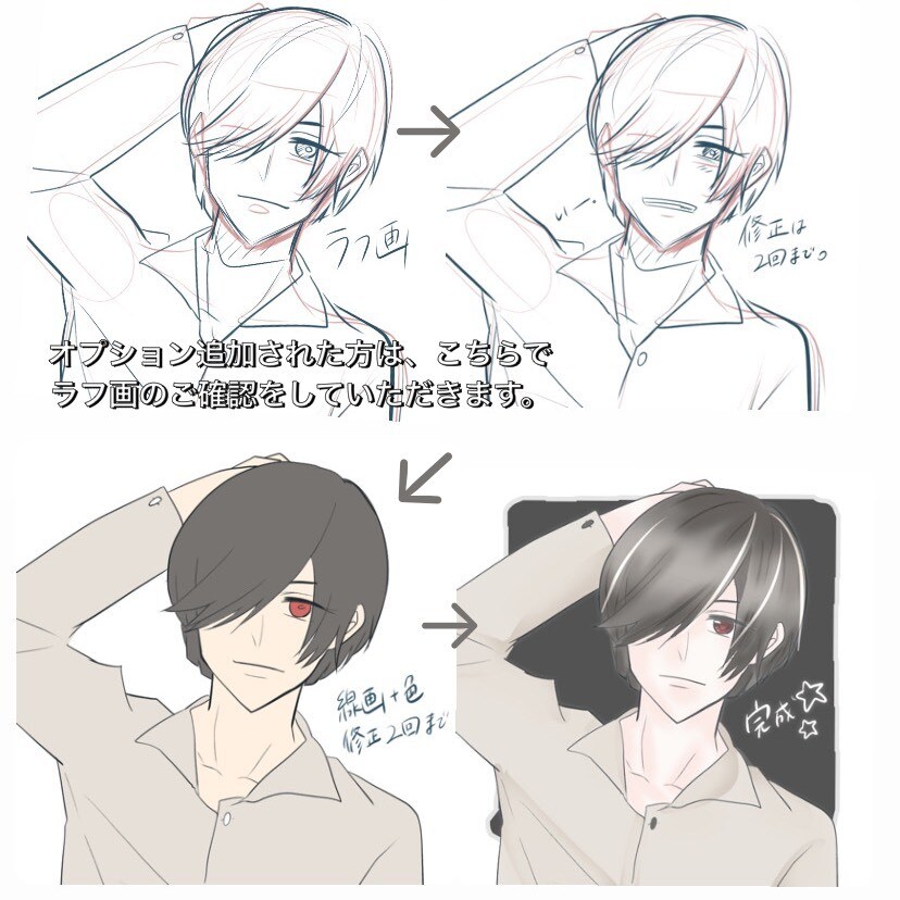 版権◎お好みのテイストでアイコンお描きします 1000円〜最短3日でお届け！手軽にアイコンが欲しい方向け イメージ5
