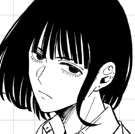 顔が良い女の子のモノクロアイコン描きます 正統派な"顔が良い"キャラクターを描けます！ イメージ3