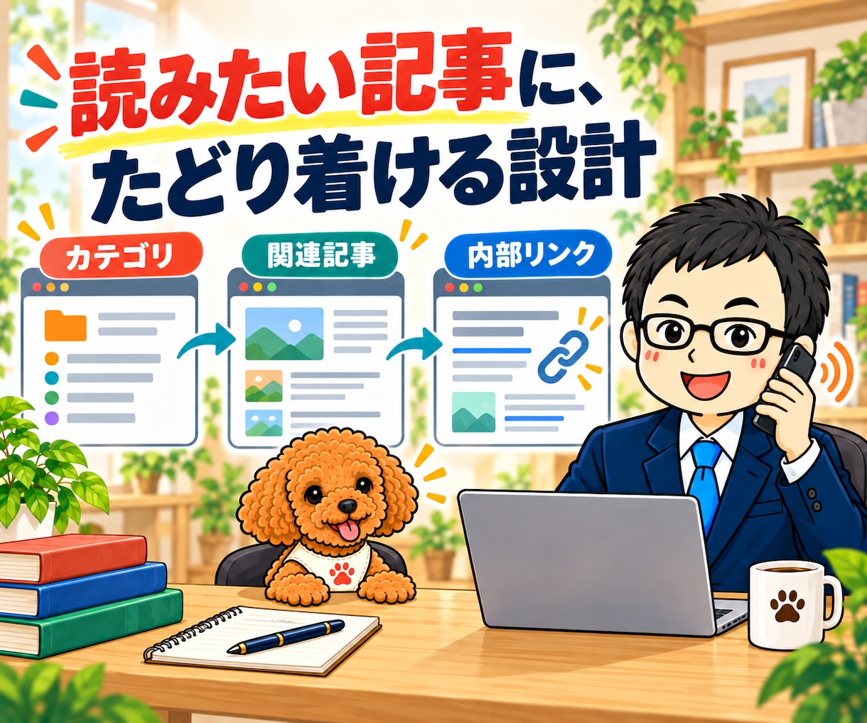 ブログのアクセスアップ・SEOを電話で相談できます 記事・キーワード・サイト導線を見て、次の改善を具体化 イメージ5