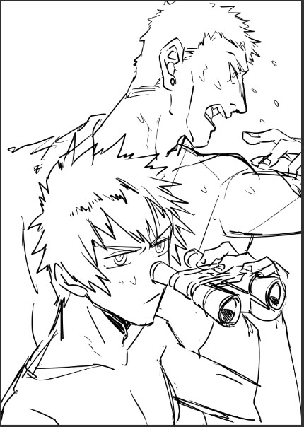 サムネ・小説の表紙や挿絵等のイラスト描きます ストーリー性＆動きのある＆アングルに凝ったイラストが欲しい方 イメージ9