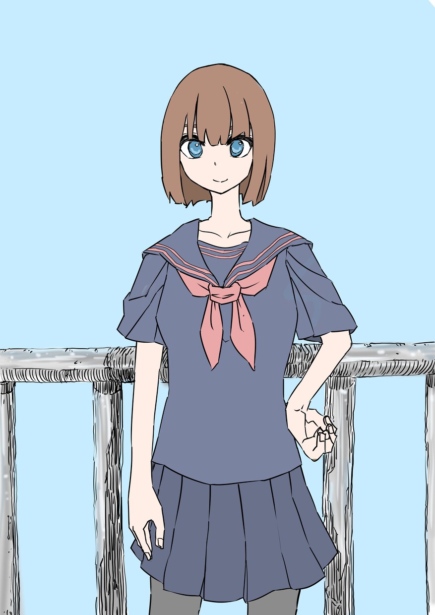 可愛い女の子のイラスト描きます ニーズに会うよう修正やポーズ等応じます イメージ2