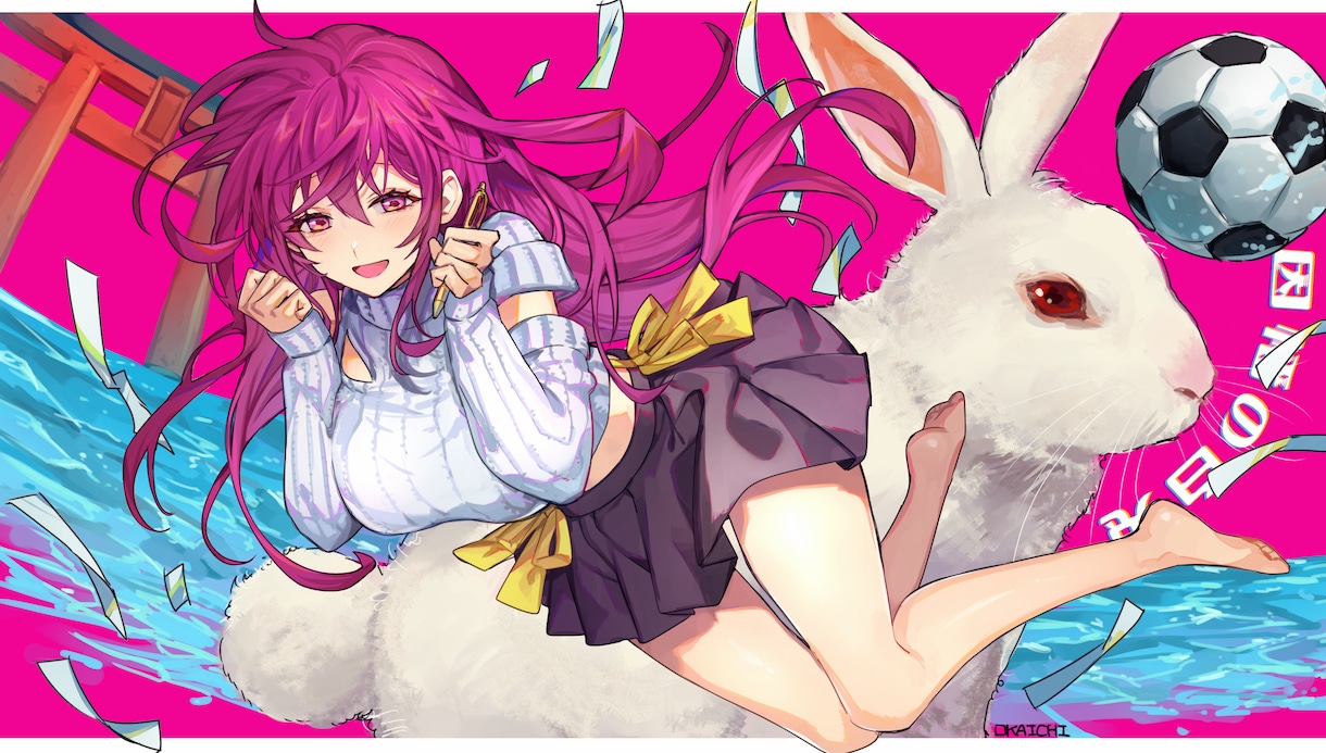 あなたの活動にご協力！キャラクターイラスト描きます 漫画・アニメ風の全身イラスト、複数人を描くのが得意です！ イメージ2