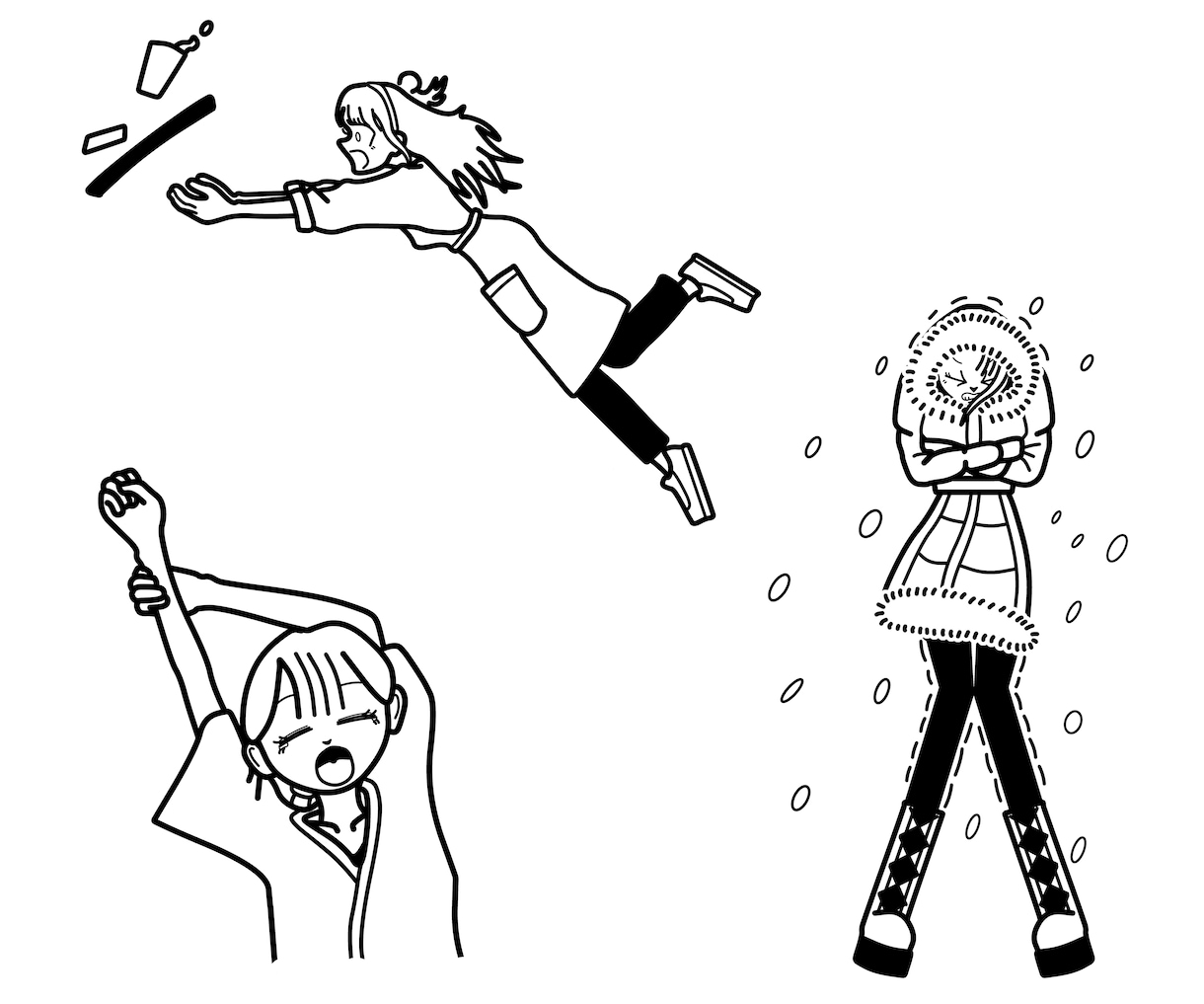 シンプルでカワイイイラストを作ります 「気ままにシンプルに可愛く」をテーマにイラストを作成します。 イメージ3