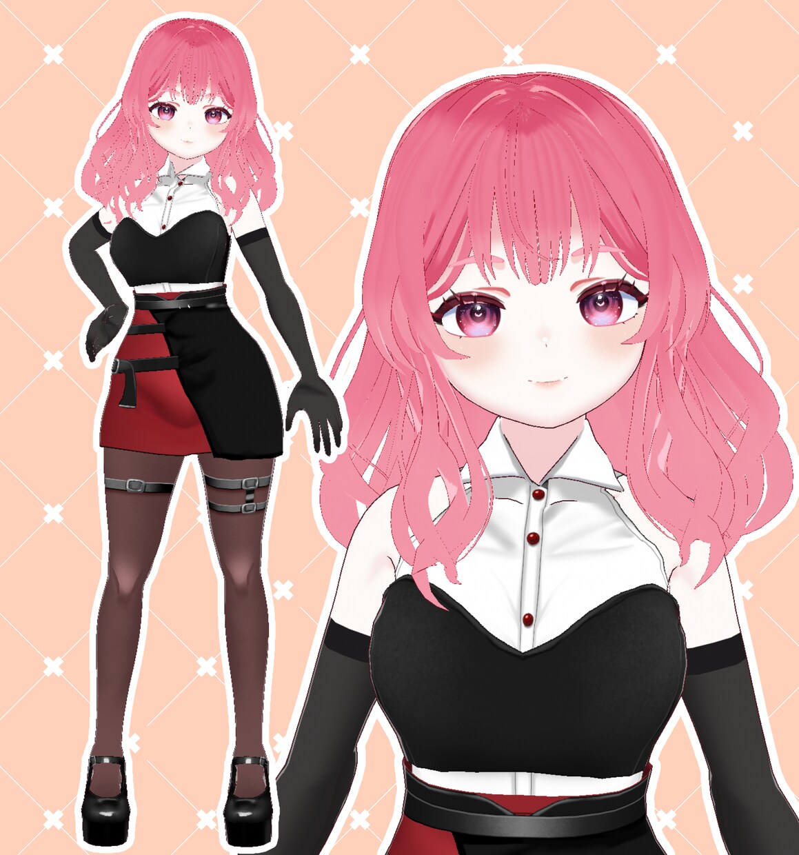 VRoid製3Dモデル作ります Vtuber様やMMDでも使用可！ イメージ2