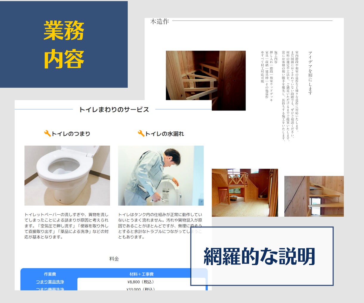 建設専門！ツボを押さえたホームページを製作します 元現場監督だからわかる、あなたの強みを引き出すサービスを！ イメージ3