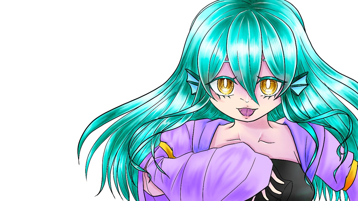 キャラクターデザイン承ります Vtuber、ゲームキャラ、TRPGの立ち絵等承ります イメージ1