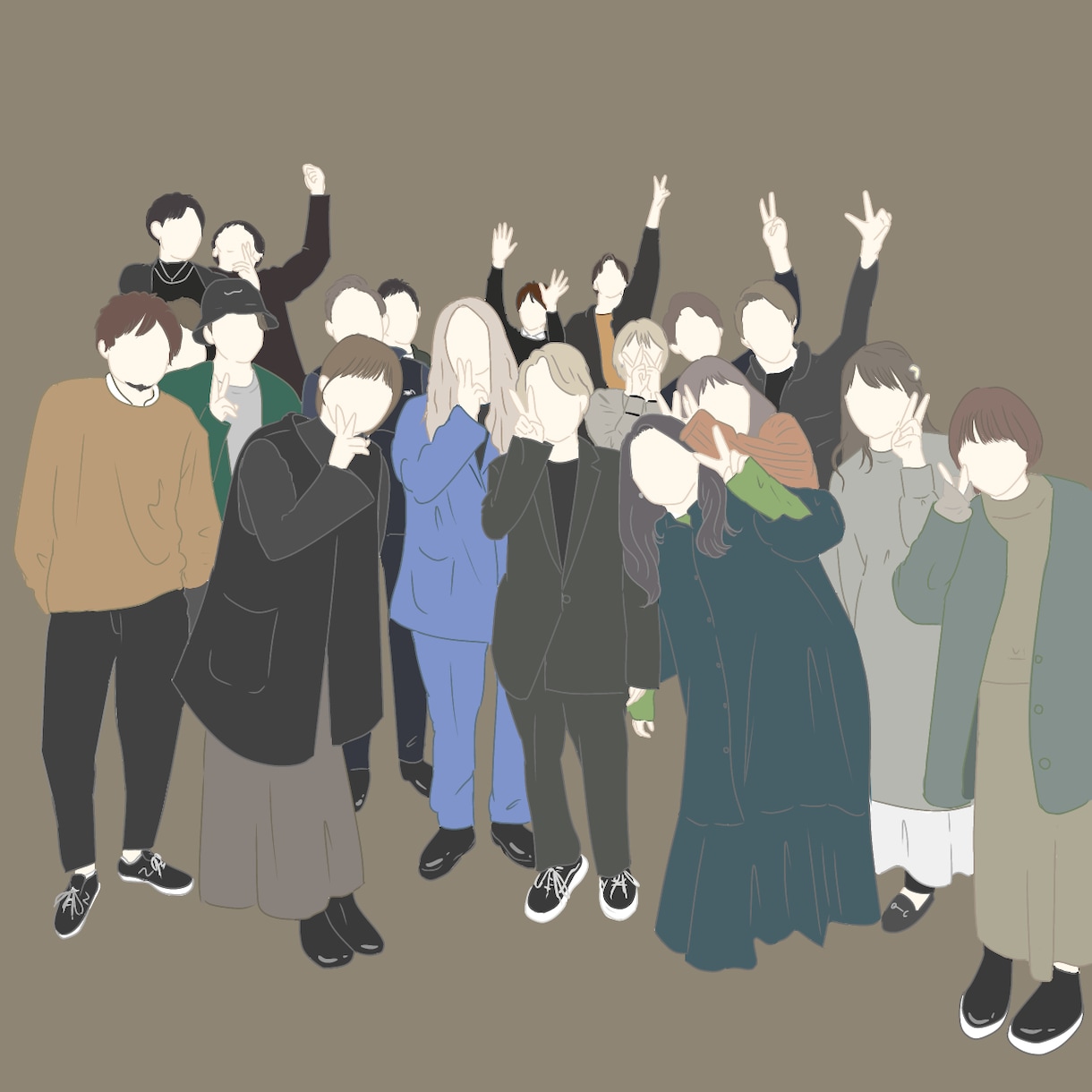 SNSアイコン用！似顔絵イラスト描きます 他の人よりもちょっとだけお洒落なアイコンに♪ イメージ10
