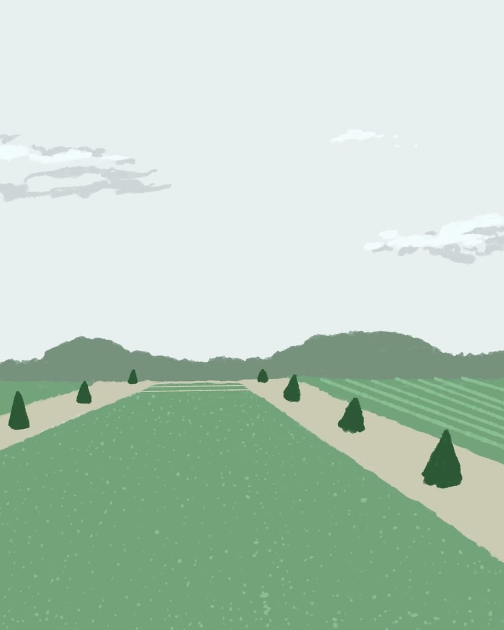ゆるくやさしい風景イラストを制作します 旅・日常の風景をやさしい色合いで描きます イメージ2