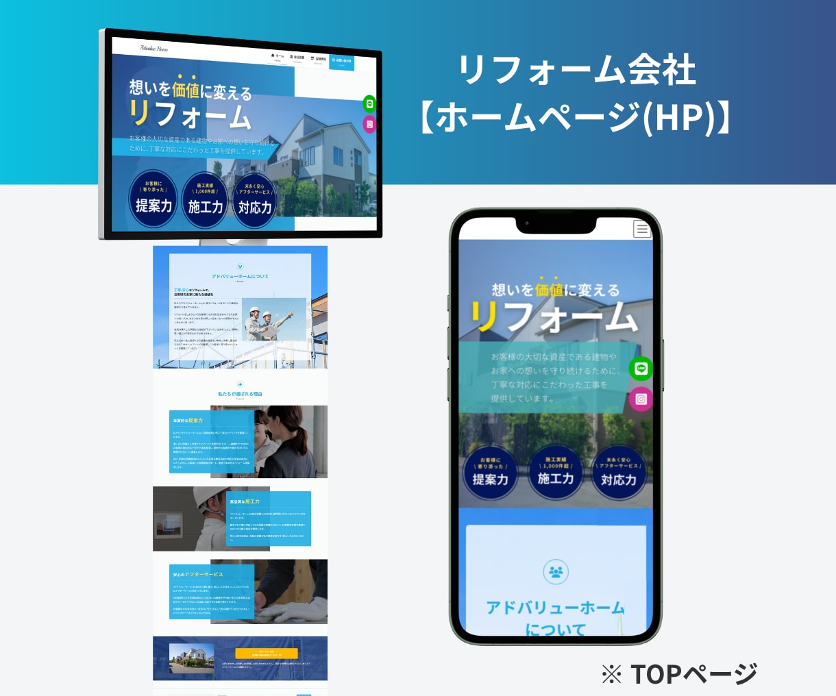 スタートアップに最適な格安ホームページを制作します 名刺代わりに最適。シンプルに信頼性を伝えるコーポレートサイト イメージ4