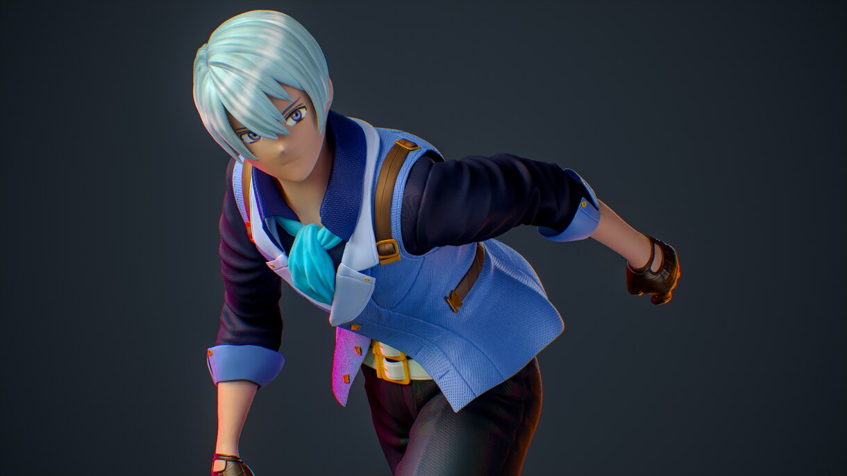 3Dキャラクターデザインます 3Dプリント用の3Dキャラクターデザイン イメージ9