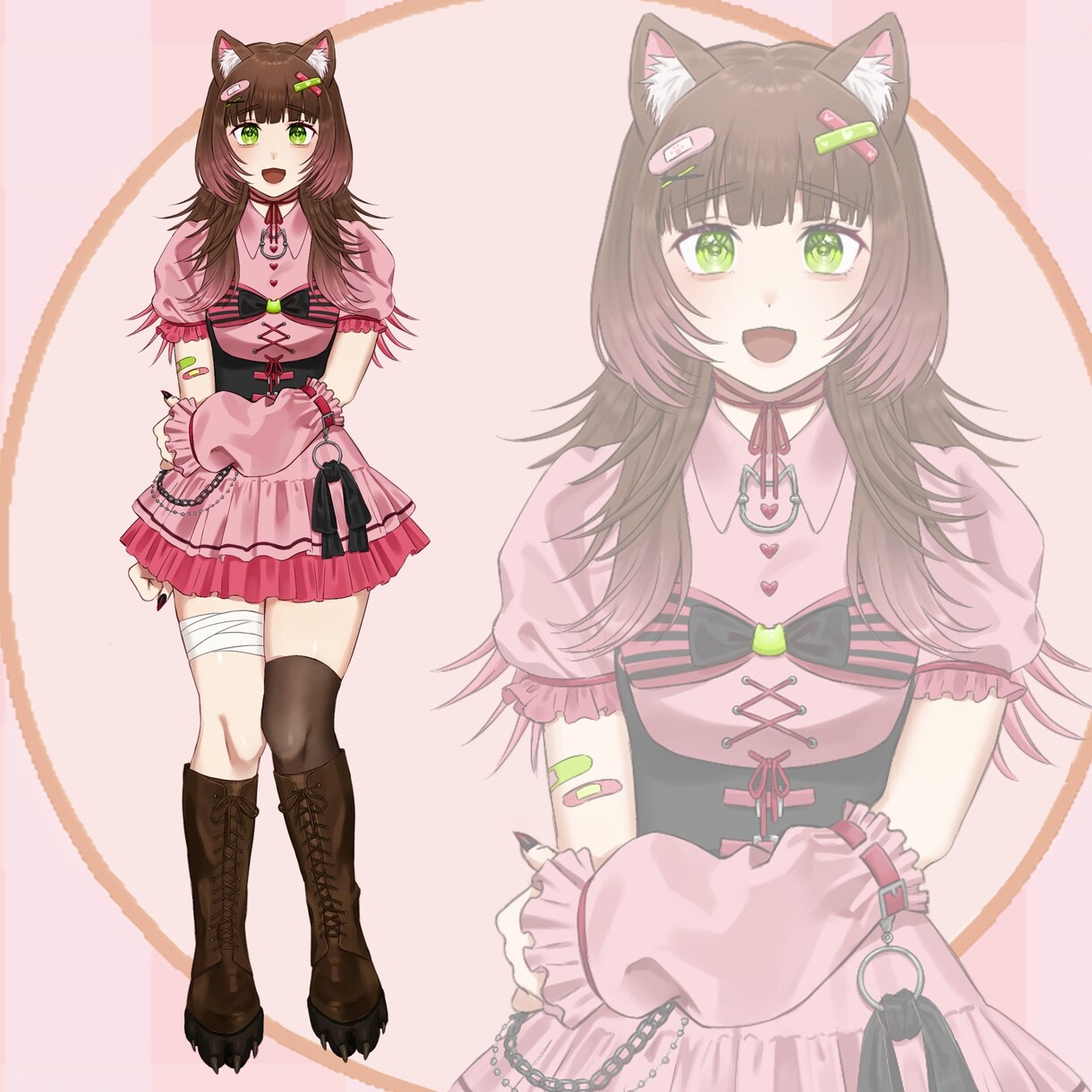 安価でIRIAM用立ち絵制作します キャラデザから動作確認まで！IRIAM活動に寄り添います イメージ9