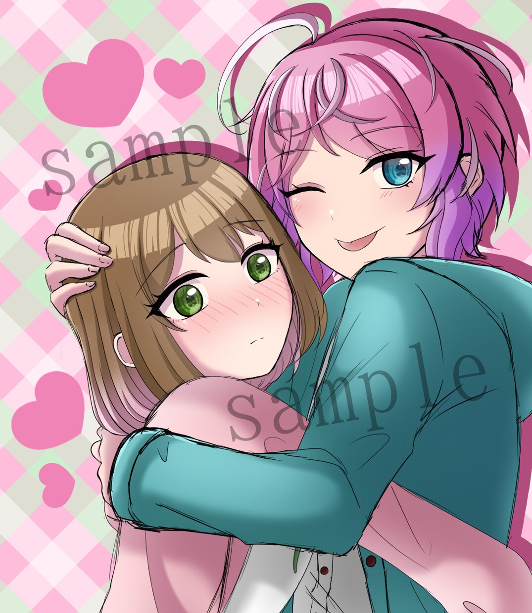 あなたのご希望に沿ったイラストをお描きします キラキラした塗りで可愛いからカッコイイキャラまでお描きします イメージ6