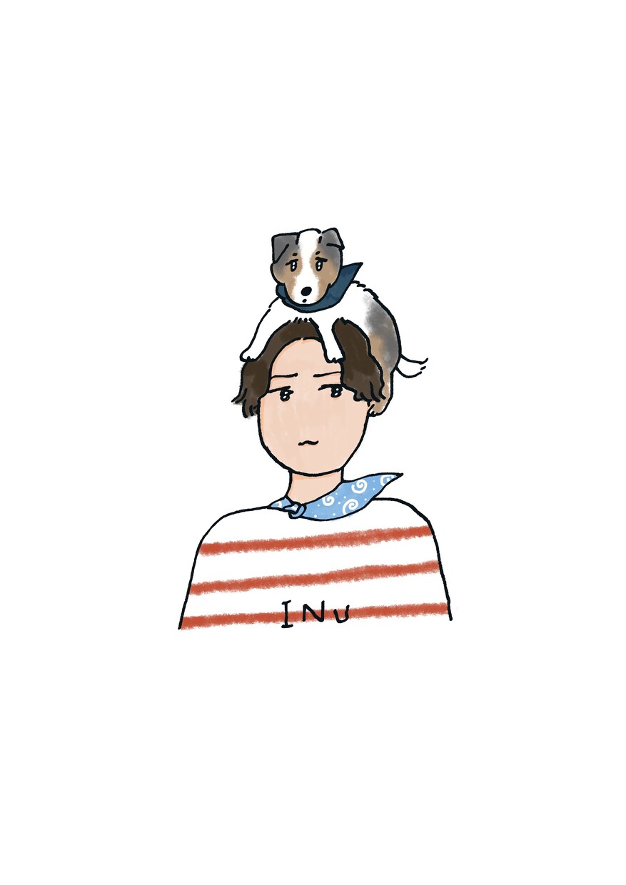 似顔絵・のっけてイラストを描きます 頭に好きなものを乗せた似顔絵のイラストです イメージ4