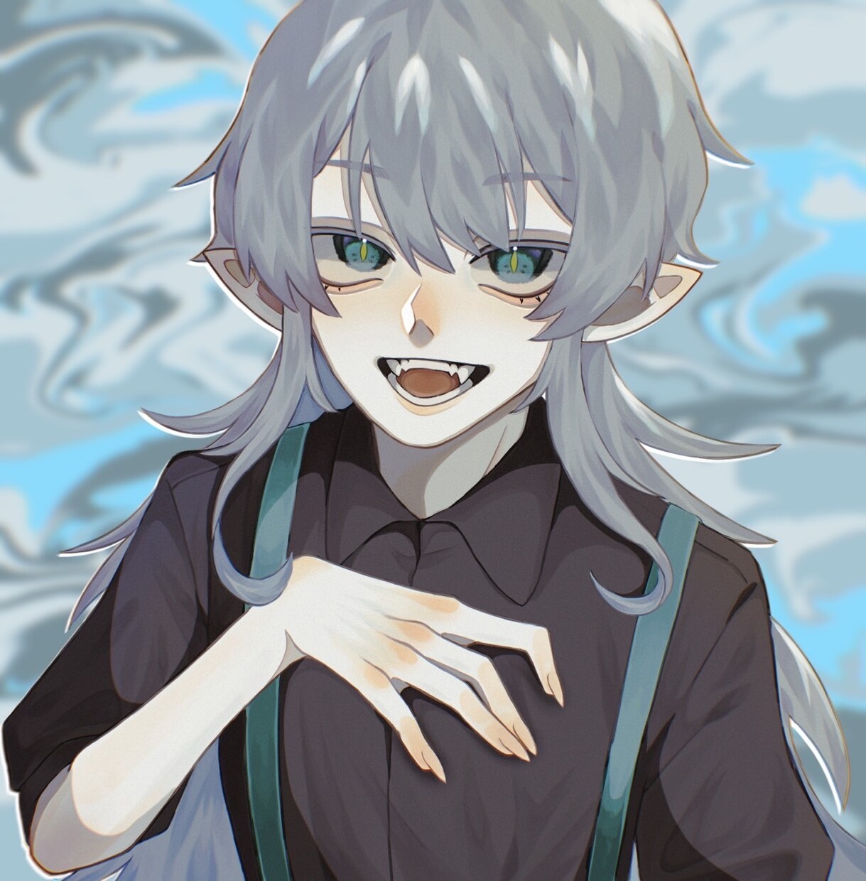 病みかわいいアイコン描きます TwitterやLINEなどのアイコンに使えます♪ イメージ5