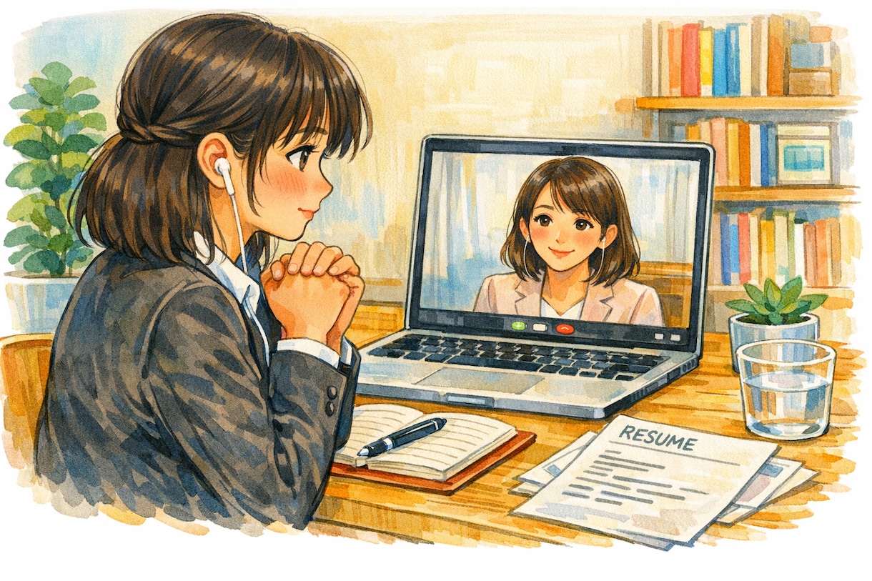 不安解消！就職・転職活動の面接練習をお手伝いします マナーや敬語・表情などをチェック！直前の緊張ほぐしましょう♪ イメージ1