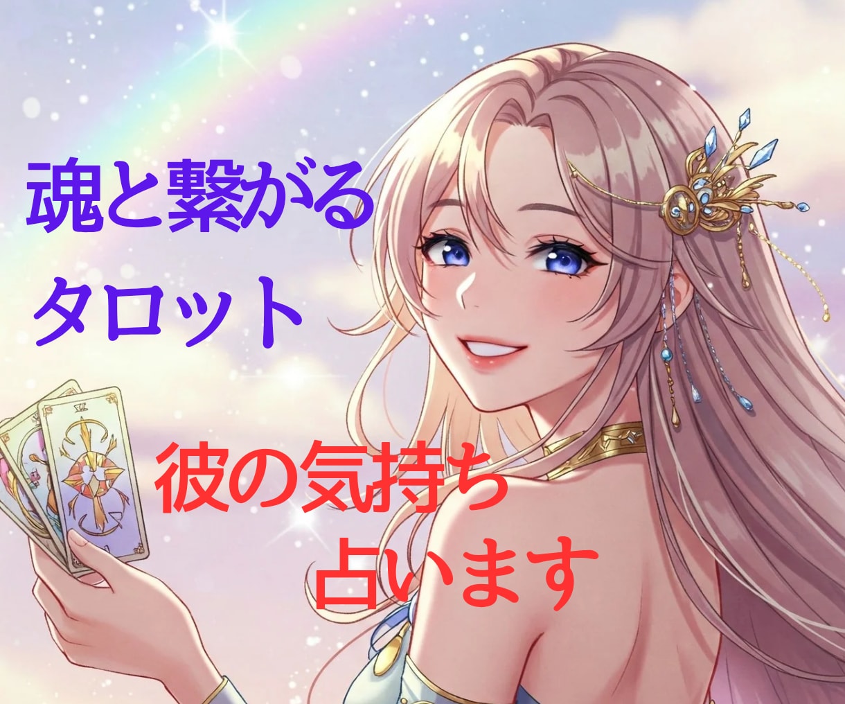 鑑定歴9年の寄り添い鑑定✧お相手の気持ちを占います 恋愛♡インスピレーションタロット✧彼の気持ちを知り不安解消✧ イメージ2