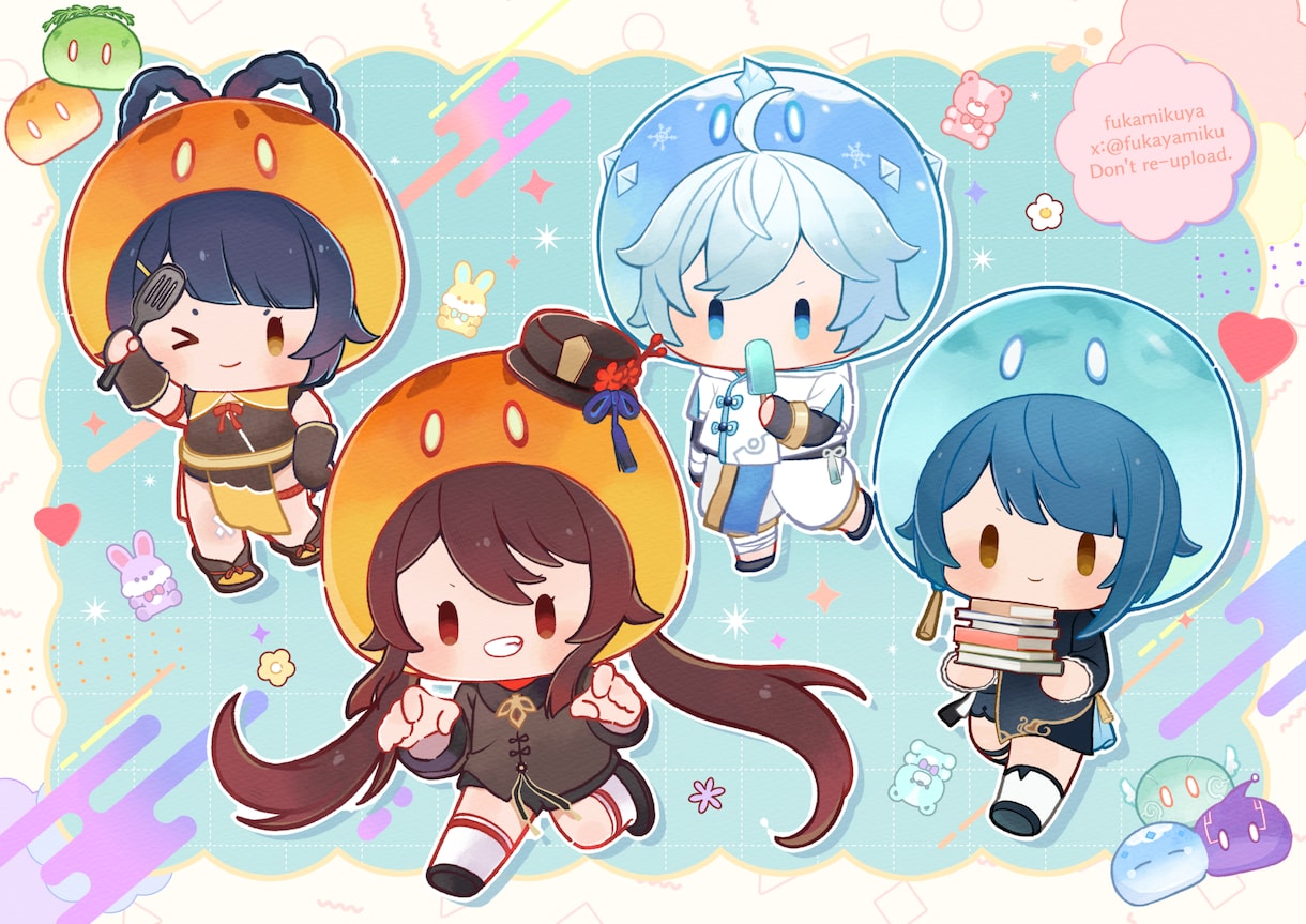商用OK！ミニキャラをプロが描きます 広告系デザイナー社員の経験者が描きます イメージ8