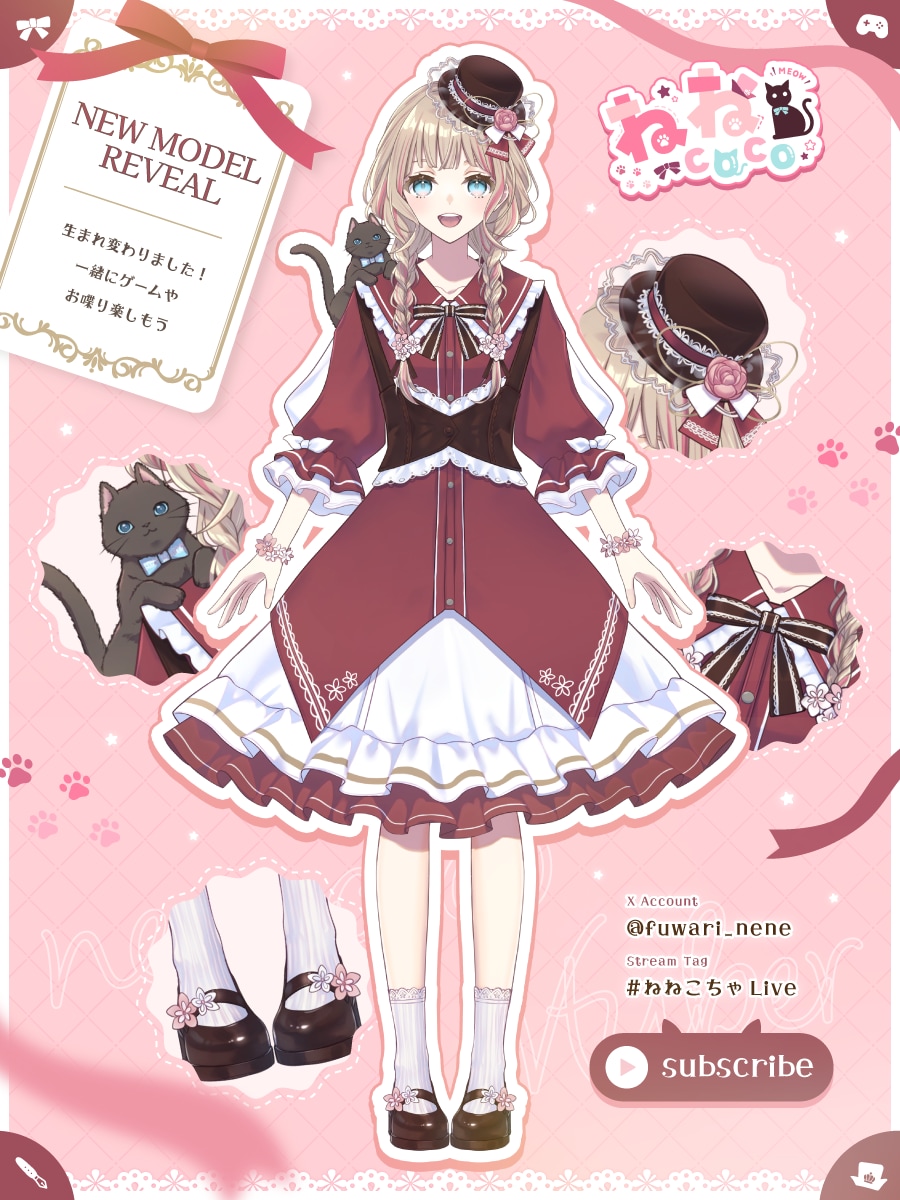 Vtuberさん向け！活動用の画像作成します グッズなど販促・告知・待機・ヘッダー・自己紹介・スケジュール イメージ3