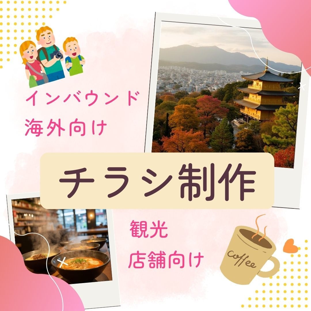 多言語対応チラシ・フライヤーCanvaで制作します 翻訳からデザインまで一括対応。海外にも伝わるチラシ制作 イメージ3