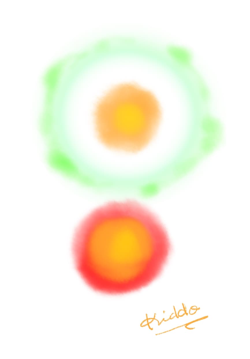 あなたの魂の色・形、イラストにてお描きします 本来の美しい姿を可視化し見つめることで、葛藤を解放しましょう イメージ2