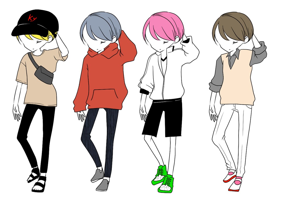 かわいくてSNSなどに使えるイラスト描きます キラキラしたイラストであなたのSNSに彩りを！ イメージ7