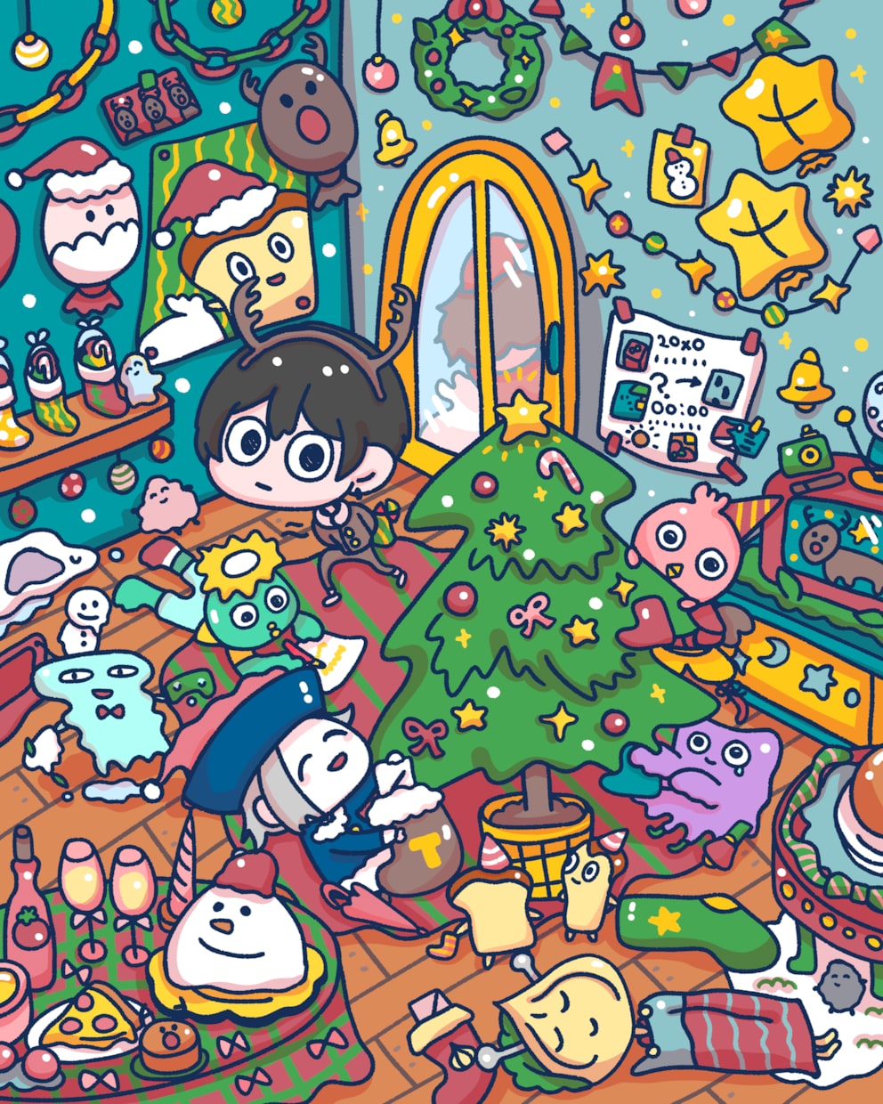 商用可！かわいくてシュールなイラスト描きます アイコン・動画・書籍など何でもご相談ください！ イメージ6