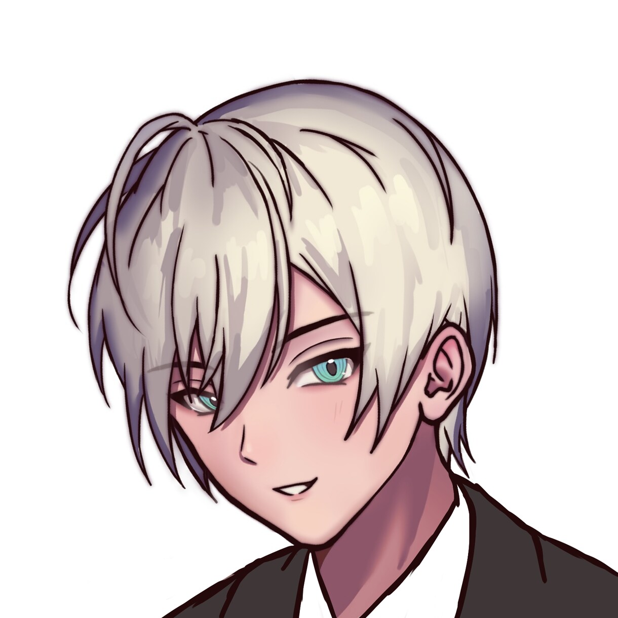 SNSアイコン依頼を承ります 男性キャラを描くのが得意です。 イメージ1