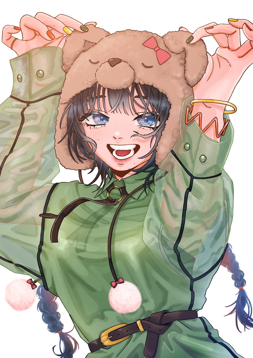 可愛い女の子描きます アイコン、歌ってみた、SD、立ち絵等のイラスト作成します イメージ3