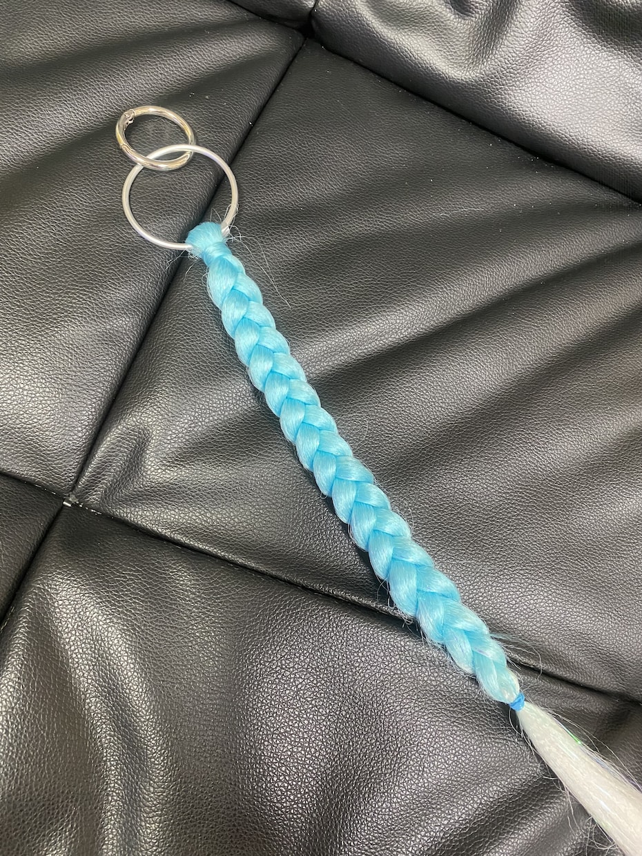 オリジナルのリングエクステお届けします お団子に付けるだけで簡単おしゃれ イメージ1