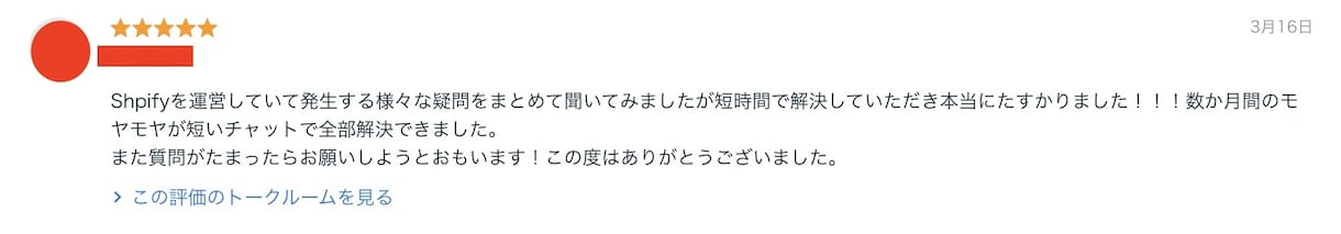 Shopifyの相談にビデオ通話でなんでものります 基本操作から運用・マーケティング視点での助言まで全て可能です イメージ10