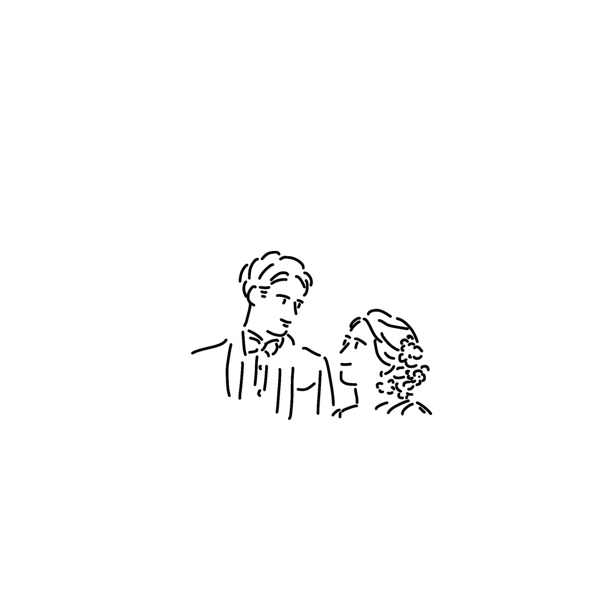 あなただけのオーダーアイコン/イラスト作成します シンプルなイラストです。プレゼントやアイコンにどうぞ! イメージ1